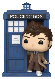 (Pre-order) Doctor Who POP! Rides Deluxe Vinyl Tenth Doctor with TARDIS 9 cm