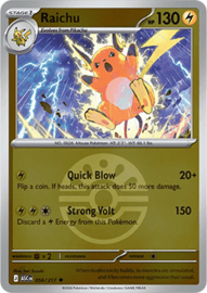 Pokémon TCG - Raichu - Reverse Holo - Ascended Heroes - 056/217