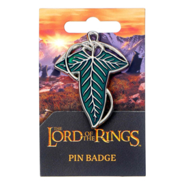 (Pre-order) Lord of the Rings Pin Badge The Leaf Of Lorien