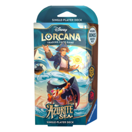 (Pre-order) Disney Lorcana TCG Azurite Sea Starter Decks Display (8) *English Edition*