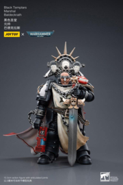 (Pre-order) Warhammer 40k Action Figure 1/18 Black Templars Marshal Baldeckrath 12 cm