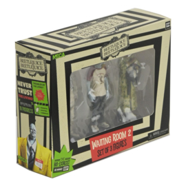 PRE-ORDER Beetlejuice Beetlejuice Figure 3-Pack Waiting Room 2 10 cm