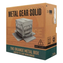 PRE-ORDER Metal Gear Solid 2 Replica Cardboard Box