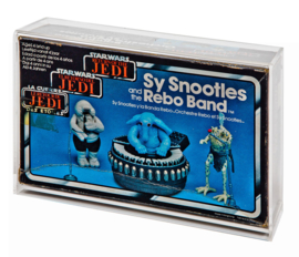 CUSTOM-ORDER  Star Wars POTF Playpack & Trilogo Rebo Band Display Case