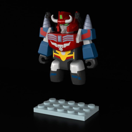 (Pre-order) The Brave Fighter of Legend Da-Garn Brickroid Action Figure Land Bison 5 cm