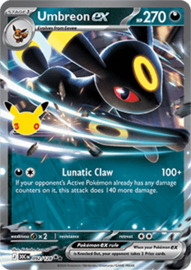 Pokémon TCG - Umbreon ex - 30th anniversary - 092/128
