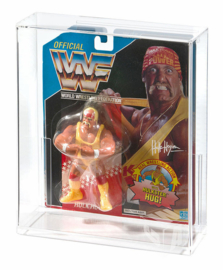 CUSTOM-ORDER Hasbro WWF Carded Figure Acrylic Display Case (Deep)