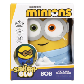 Minions Squishy Glo Silicon Light Bob 15 cm    