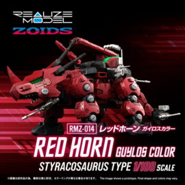 (Pre-order) Zoids Plastic Model Kit 1/100 RMZ-014 Red Horn Guylos Color 22 cm