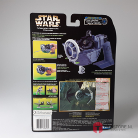 Star Wars POTF2 Green Tie Fighter & Darth Vader