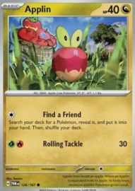 Pokémon TCG - Applin - Twilight Masquerade - 126/167 Reverse Holo