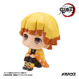 (Pre-order) Demon Slayer: Kimetsu no Yaiba Look Up PVC Figures 2-Pack Zenitsu Agatsuma Grumpy Ver. & Kaigaku 11 cm (with gift)