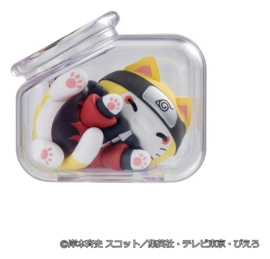 (Pre-order) Naruto Shippuden Mega Cat Project Mini Figures Good Night Nyaruto! Gathering Akatsuki Edition Vol. 1 6 cm Blind Box Display (8)