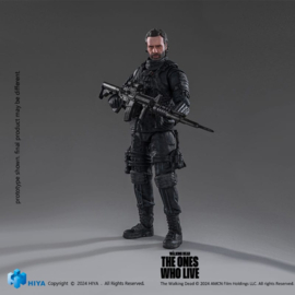 (Pre-order) The Walking Dead: The Ones Who Lived Exquisite Mini Action Figure 1/18 Rick Grimes 11 cm 