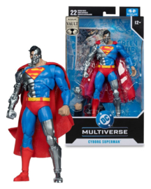 (Pre-order) DC Multiverse McFarlane Vault Collection Action Figure Cyborg Superman (Revenge of the Green Lanterns) 18 cm