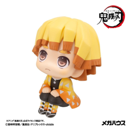 (Pre-order) Demon Slayer: Kimetsu no Yaiba Look Up PVC Figures 2-Pack Zenitsu Agatsuma Grumpy Ver. & Kaigaku 11 cm (with gift)