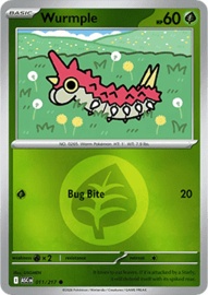 Pokémon TCG - Wurmple - Reverse Holo - Ascended Heroes - 011/217
