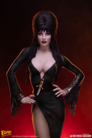 (Pre-order) Elvira: Mistress of the Dark Maquette 1/4 Elvira (Black Glitter Dress) 48 cm