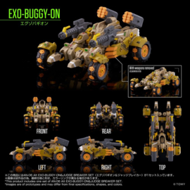 (Pre-order) Altered Nano AN-06 Action Figure Alt Exo-Buggy-On & Judge Breaker Set 16 cm