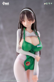 (Pre-order) Original Character Statue 1/6 First Business! Mari Hanamiya the Gentle Shop Assistant illustration by POPQN 28 cm  