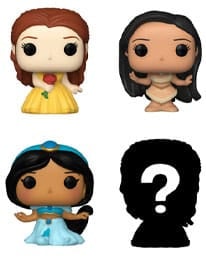 PRE-ORDER Disney Princesses Bitty POP! Vinyl Figure 4-Pack Belle 2,5 cm