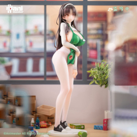 (Pre-order) Original Character Statue 1/6 First Business! Mari Hanamiya the Gentle Shop Assistant illustration by POPQN 28 cm  