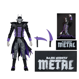 DC Multiverse Action Figure The Batman Who Laughs (B&W with accent) (Gold Label) 18 cm