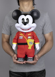 (Pre-order) Mickey and Friends Vinyl Bank SYAKING-BANG!! Functional Figurine Race Car Micky 48 cm