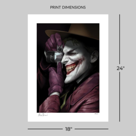 (Pre-order) DC Comics Fine Art Print Batman: The Killing Joke Reprise 46 x 61 cm - unframed