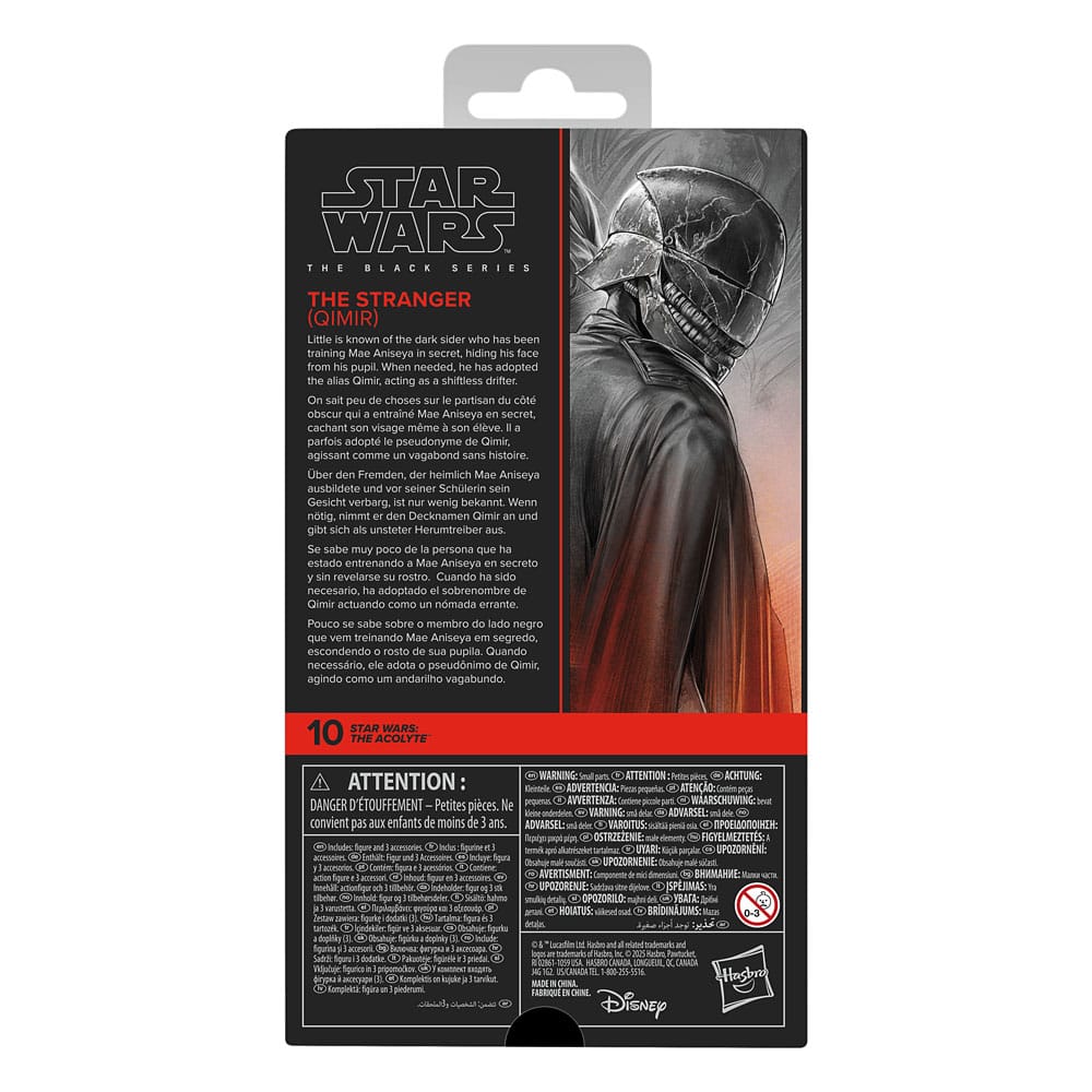 (Pre-order) Star Wars: The Acolyte Black Series Action Figure The Stranger (Qimir) 15 cm