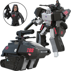 Transformers Collaborative: G.I. Joe Mash-Up, Megatron H.I.S.S. Tank and Baroness