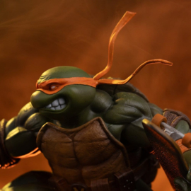 (Pre-order) Teenage Mutant Ninja Turtles Art Scale Statue 1/10 Michelangelo Unleashed 24 cm