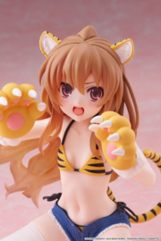 (Pre-order) Toradora! Desktop Cute PVC Figure Taiga Aisaka (Tiger Costume Swimwear Ver.) 13 cm