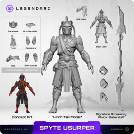 PRE-ORDER Legendari Actionfigur 1/10 Spyte Usurper 18 cm