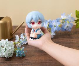 (Pre-order) Evangelion: 3.0+1.0 Thrice Upon a Time Look Up PVC Figure Rei Ayanami 11 cm (Repeat)