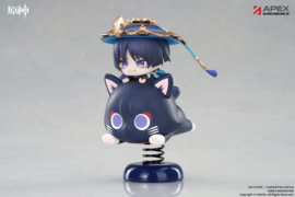 (Pre-order) Genshin Impact Chibi Chara Yurayura Stand PVC Figure Wanderer 11 cm