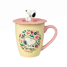 Peanuts Mug with lid Premium Ver. 