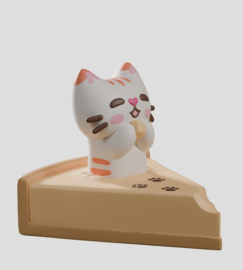 (Pre-order) Bake Me a Cat Mini Figures S1 7 cm Blind Box Display (6)
