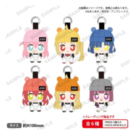 (Pre-order) Bocchi the Rock! tekutomo Plush Keychain Blind Box Display (6)