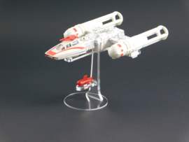 Vintage Star Wars Die Cast Y-Wing Display Stand