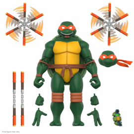 PRE-ORDER Teenage Mutant Ninja Turtles Ultimates Action Figure Wave 12 Michelangelo 18 cm