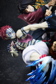 (Pre-order) Demon Slayer: Kimetsu no Yaiba PVC Figure Tanjiro Kamado & Giyu Tomioka & Akaza 13 cm