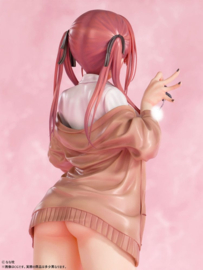 (Pre-order) Original Character PVC Statue 1/5 Red-Haired Gyaru-Chan Bare Face Ver. Illustration by Nanamakura 29 cm