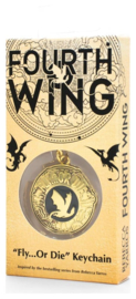 (Pre-order) Fourth Wing Keychain Fly or Die 14 cm
