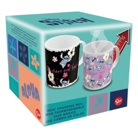 (Pre-order) Lilo & Stitch Heat Change Mug Stitch & Angel 325 ml        