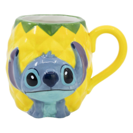 Lilo & Stitch 3D Mug Stitch Pineapple 414 ml 