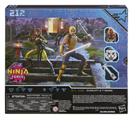 (Pre-order) G.I. Joe Classified Series Action Figure 2-Pack #212 Ninja Force Scarlett & T'Jbang 15 cm