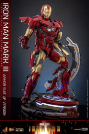 (Pre-order) Iron Man Movie Masterpiece Diecast Action Figure 1/6 Iron Man Mark III (Armor Suit Up Version) 32 cm