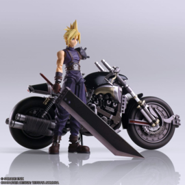 PRE-ORDER Final Fantasy VII Bring Arts Action Figure and vehicle Cloud Strife & Hardy-Daytona 15 cm