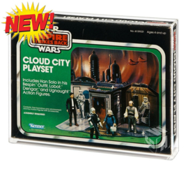 CUSTOM-ORDER Star Wars Kenner SEARS Cloud City Playset Acrylic Display Case